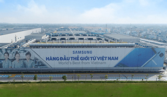 Samsung dự kiến đầu tư thêm 1 tỷ USD mỗi năm vào Việt Nam