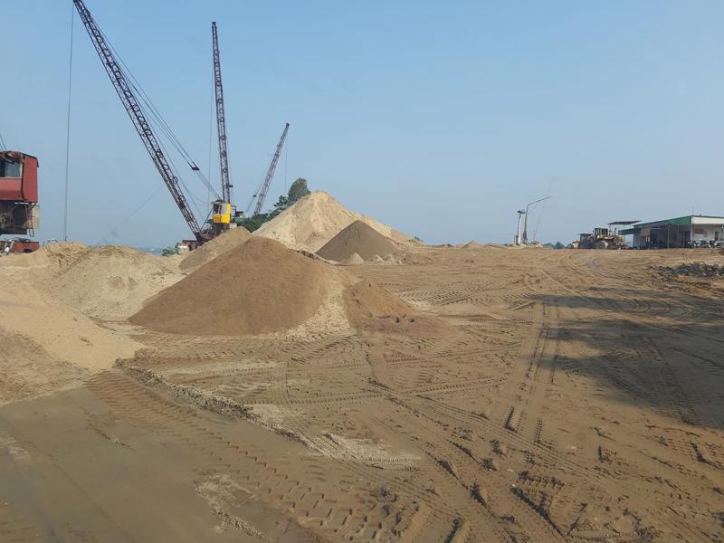 Thêm mỏ cát cấp cho cao tốc Châu Đốc - Cần Thơ - Sóc Trăng