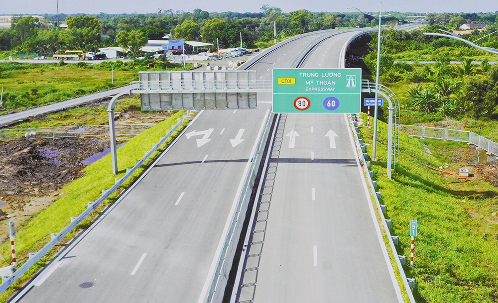 Đề xuất mở rộng cao tốc TP.HCM - Trung Lương - Mỹ Thuận lên 8 làn xe