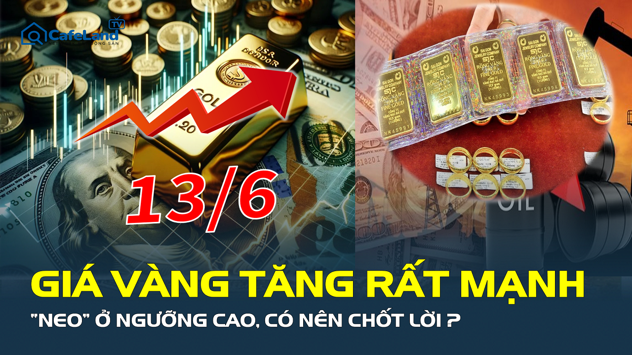 Giá vàng bật tăng mạnh, liệu đã tới lúc chốt lời?