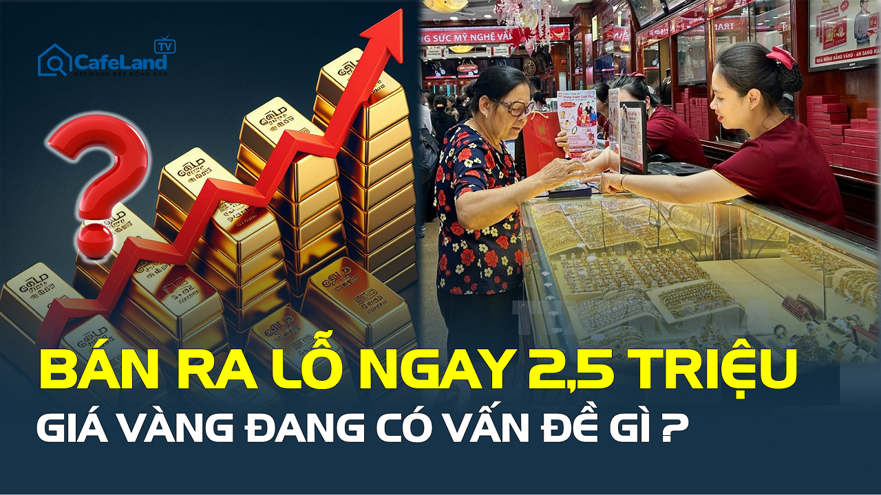 Khó tin: Lỗ ngay 2,5 triệu đồng chỉ sau một cú mua vàng!