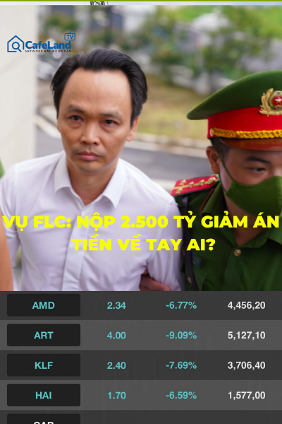 VỤ FLC: NỘP 2.500 TỶ ĐỂ GIẢM ÁN – TIỀN VỀ TAY AI?