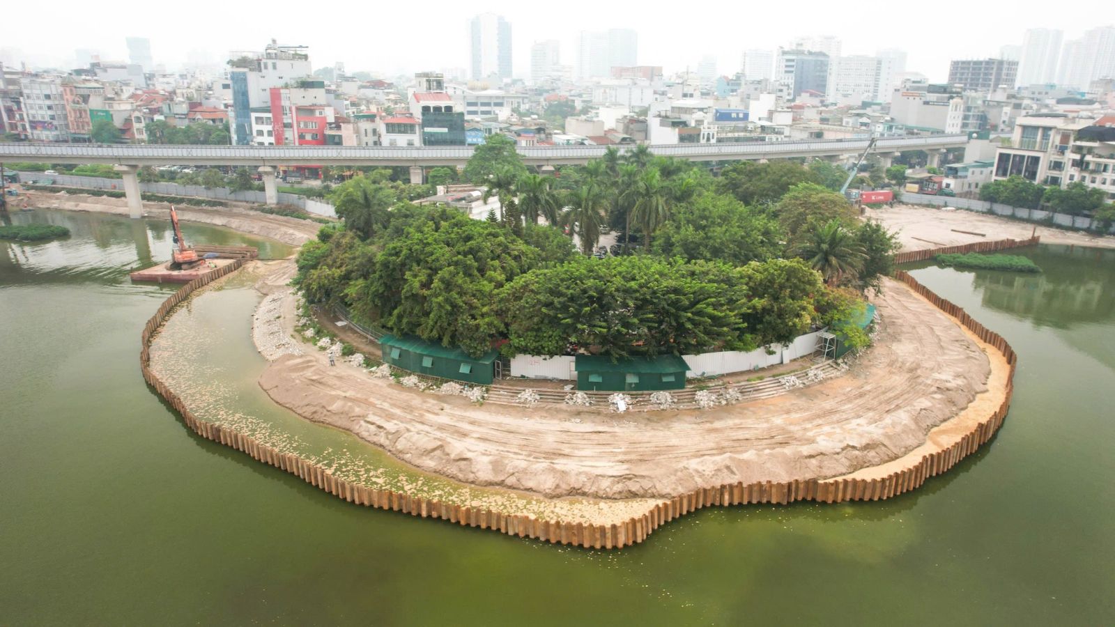 Hà Nội thu hồi bán đảo hồ Đống Đa