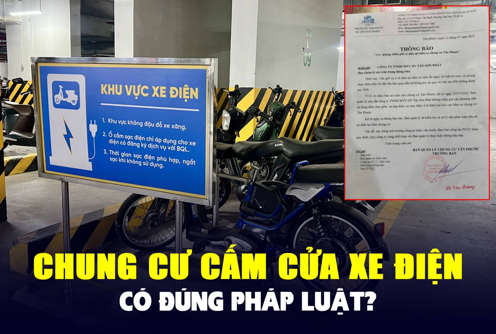 Lệnh cấm gây sốc: Cả nước khuyến khích xe điện, chung cư thì cấm cửa?
