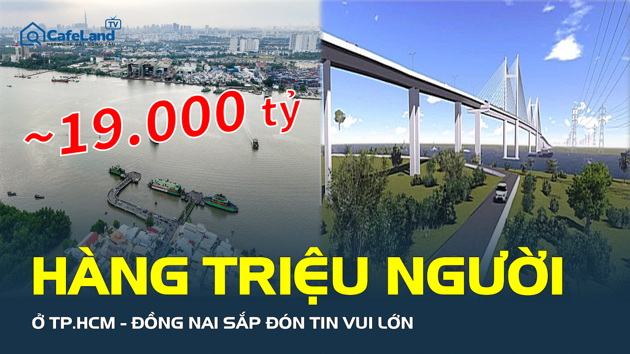 Việt Nam sắp khởi công xây dựng cầu vượt sông gần 19.000 tỷ nối 2 tỉnh thành giàu nhất cả nước
