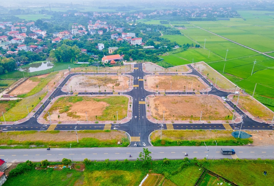 Phú Thọ sắp đấu giá 44 ô đất ở xã Lập Thạch, giá khởi điểm từ 3 triệu đồng/m2