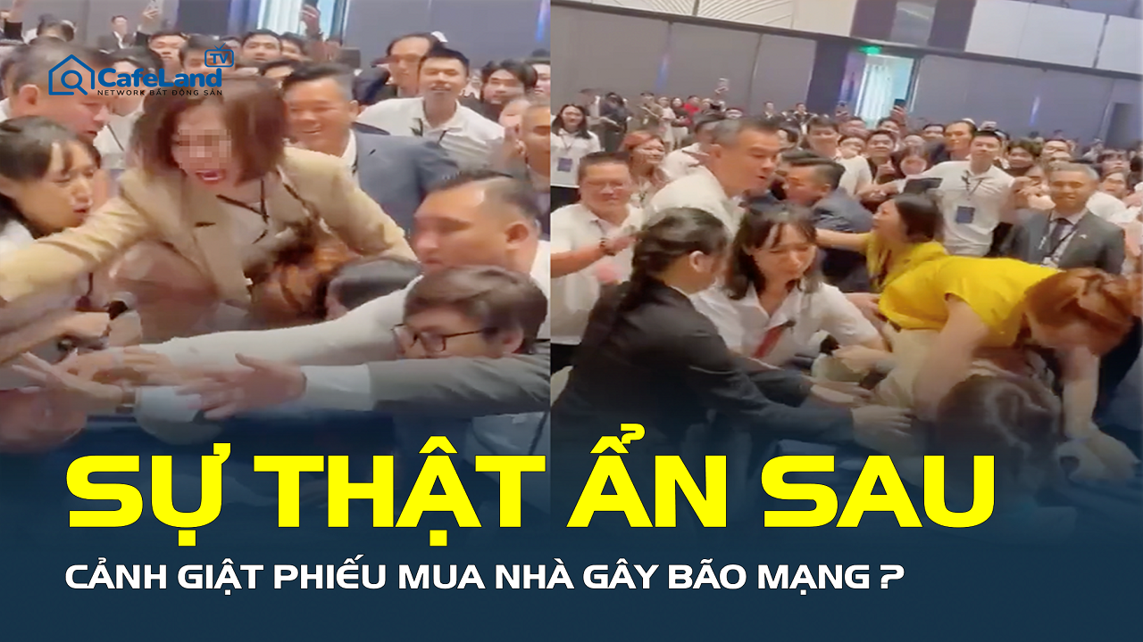 Hỗn loạn cảnh giành phiếu mua nhà: Ai đang đạo diễn phía sau?