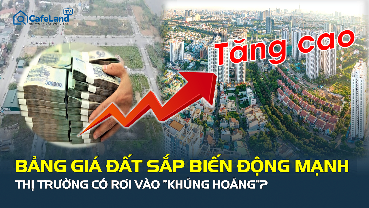 Bảng giá đất mới: Thị trường có tránh được cú “sốc” toàn diện?