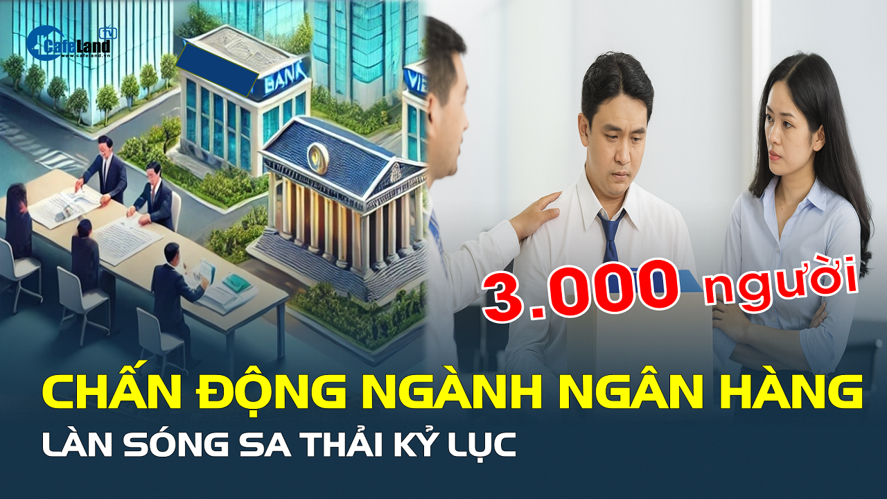 Làn sóng cắt giảm kỷ lục 3.000 nhân sự ngân hàng, chuyện gì đang xảy ra?