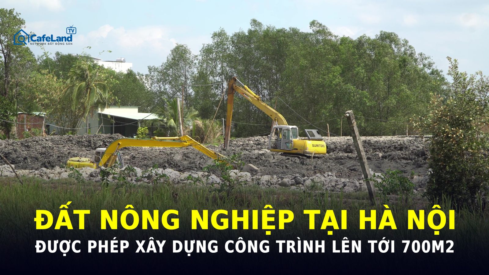 Đất nông nghiệp ĐƯỢC PHÉP XÂY DỰNG CÔNG TRÌNH lên tới 700m2 theo đề xuất mới