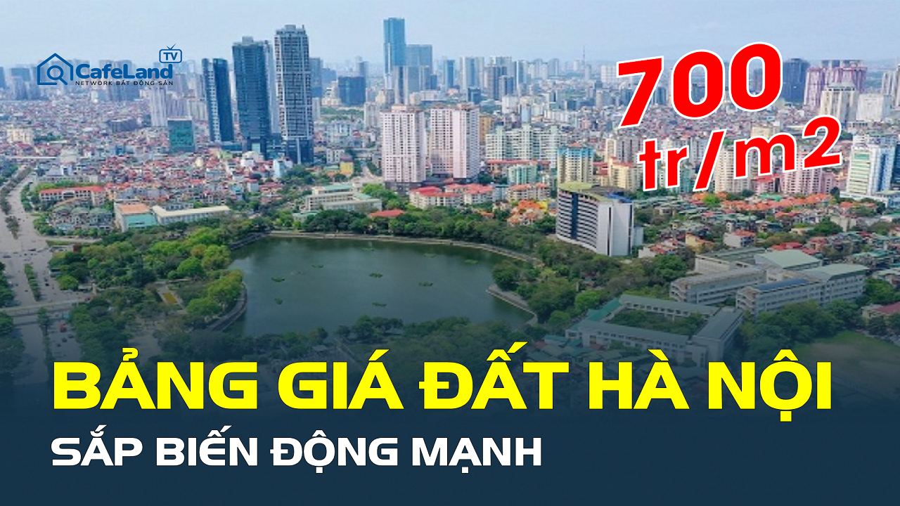 Bảng giá đất Hà Nội sắp biến động mạnh