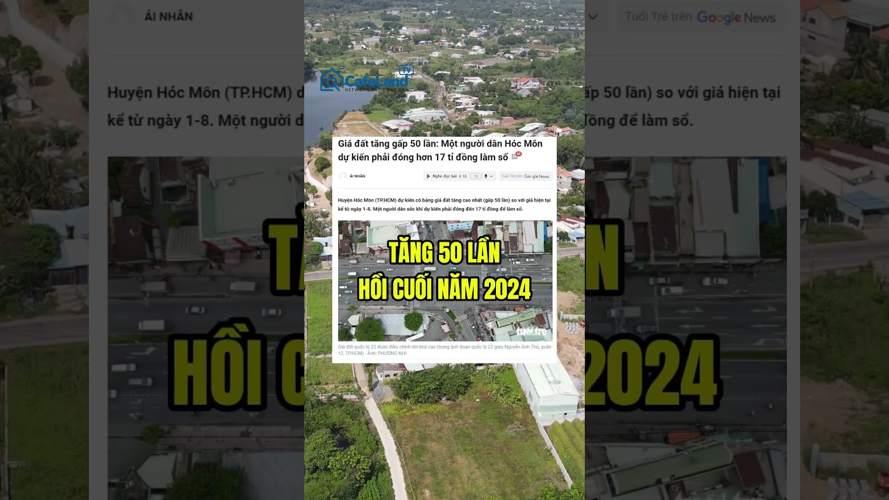 GIẢM 30% tiền đất nhưng đất ở TĂNG 50 LẦN – dân vẫn BỎ CUỘC làm sổ!