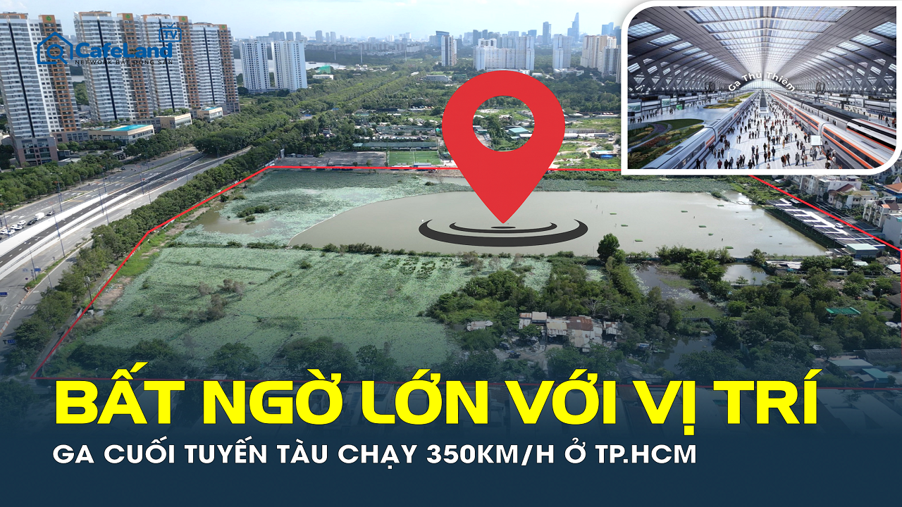 Hé lộ vị trí ga cuối tàu siêu tốc Bắc – Nam: Khu Đông TP.HCM sắp bước vào giai đoạn bùng nổ mới?
