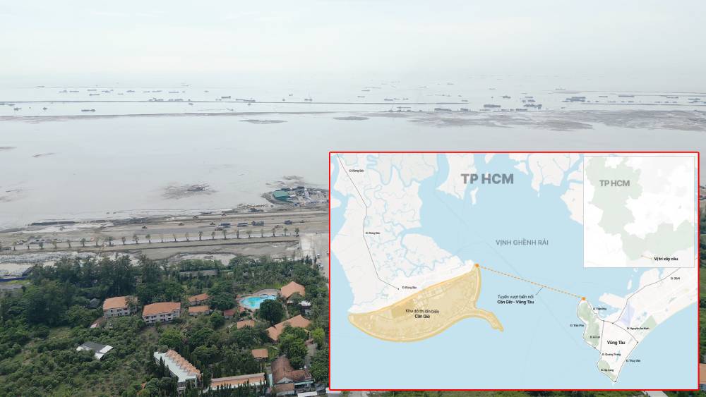 Phương án xây đường vượt biển nối CẦN GIỜ - VŨNG TÀU có gì đặc biệt?