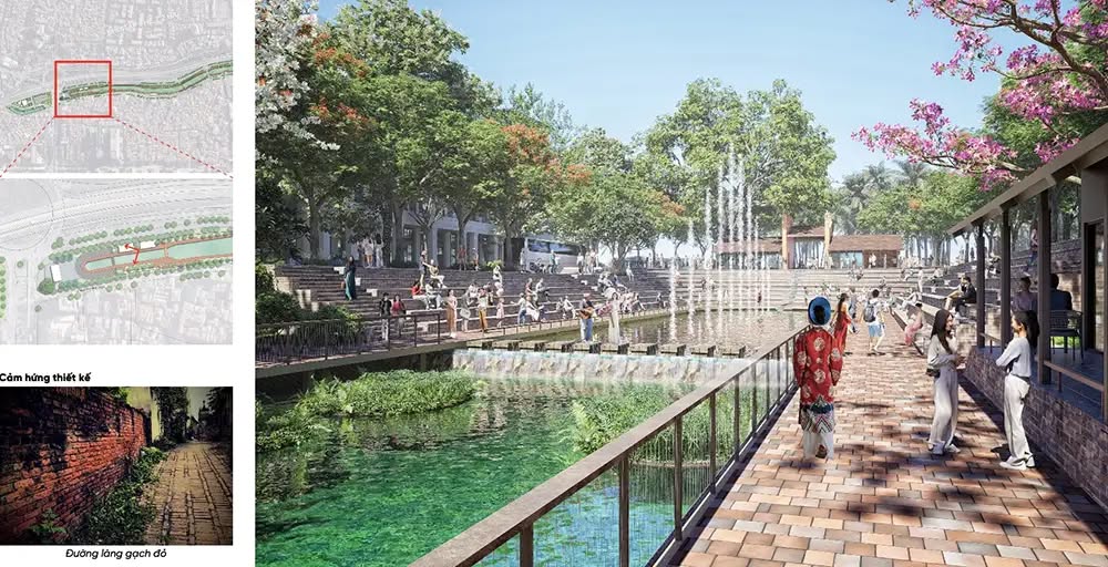 Sun Group sắp khởi công đại dự án tái thiết công viên ven sông Tô Lịch hơn 4.600 tỷ đồng