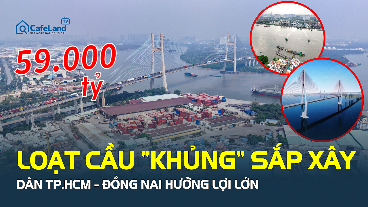 Loạt cây cầu “khủng” sắp triển khai, mang tin vui lớn đến hàng triệu người TP.HCM – Đồng Nai