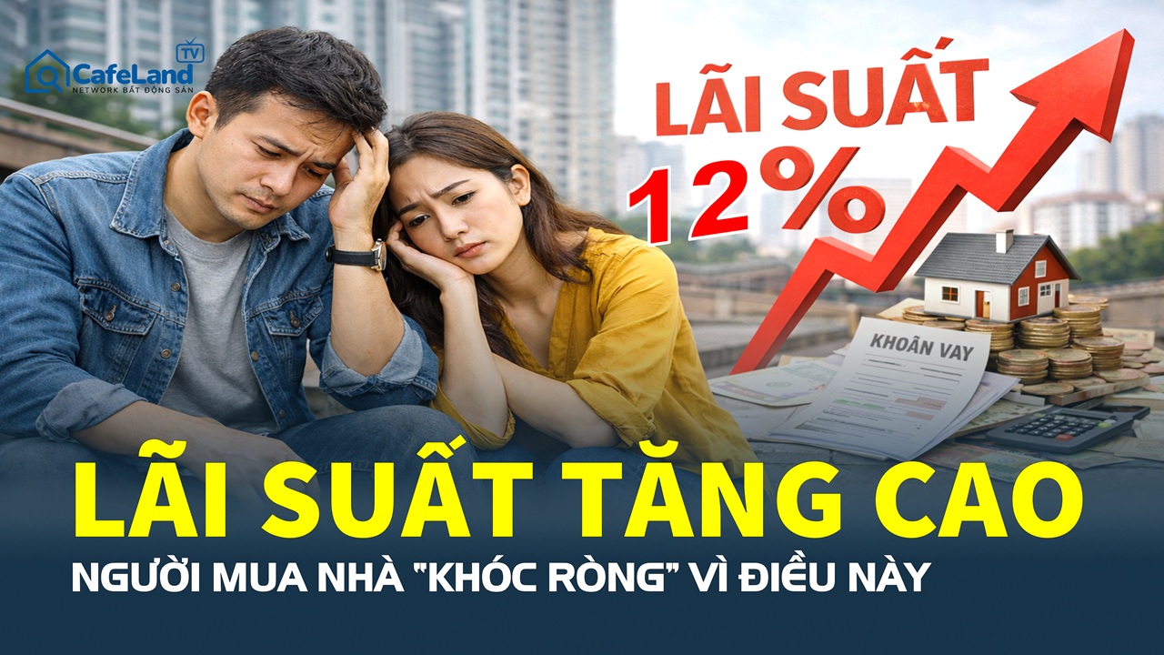 Lãi suất tăng cao, người mua nhà đối mặt áp lực tài chính chưa từng có