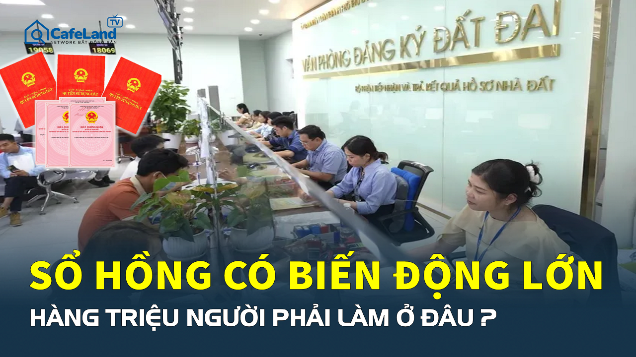 Cấp sổ hồng không còn như trước: Ai có thẩm quyền, người dân phải đến đâu?