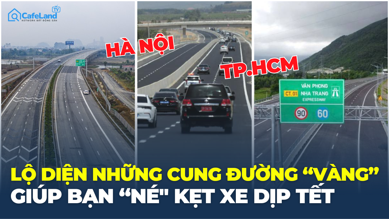 SỢ kẹt xe lễ Tết? Đây là những tuyến đường “vàng” bạn nên chọn