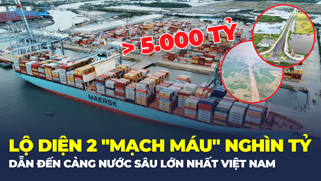 HÉ LỘ 2 tuyến huyết mạch nghìn tỷ mở đường vào siêu cảng nước sâu lớn nhất Việt Nam