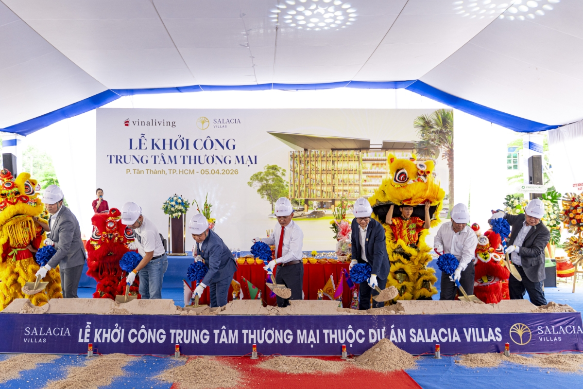 TP.HCM khởi công trung tâm thương mại đầu tiên tại phường Tân Thành