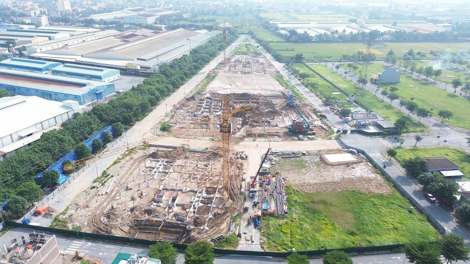 Một dự án thương mại tại Hưng Yên được phê duyệt giá đất hơn 24,7 triệu đồng/m2