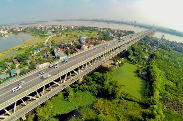 Cầu Thăng Long sắp hạn chế xe tải, xe khách trong gần 2 tháng