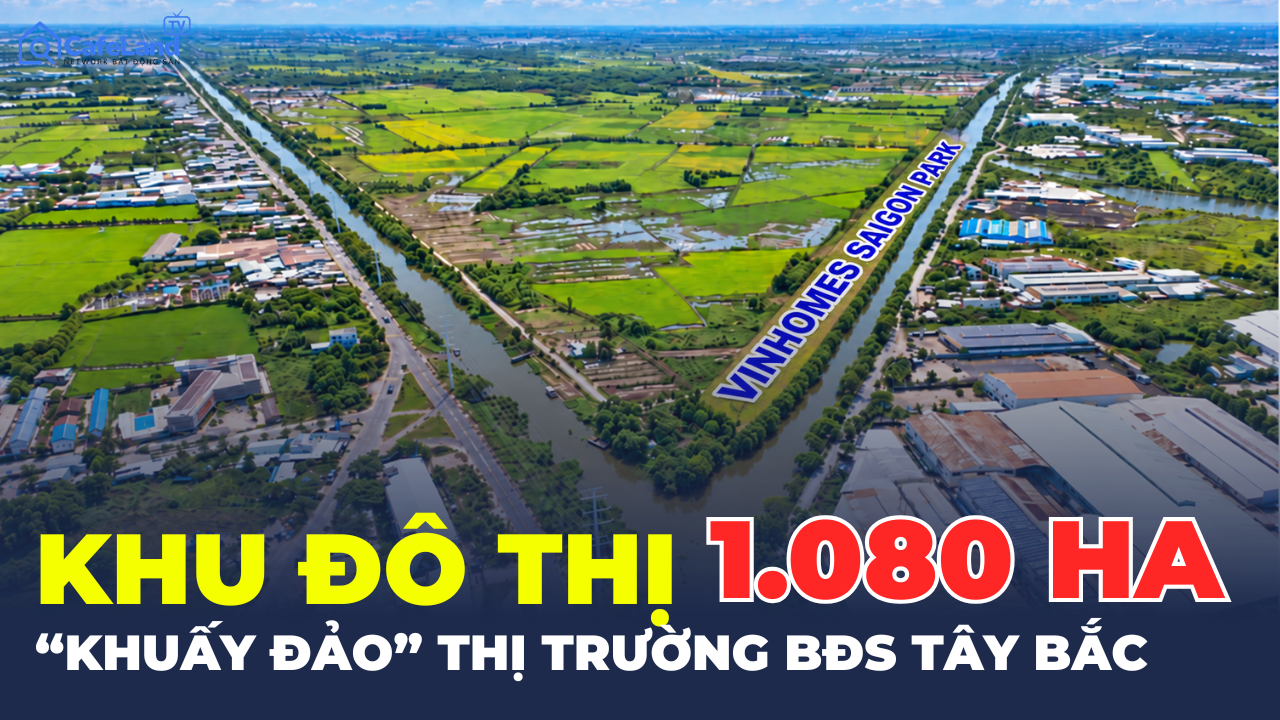 Khám phá ĐẠI ĐÔ THỊ hơn 1.000 ha đang hình thành ở Tây Bắc TP.HCM