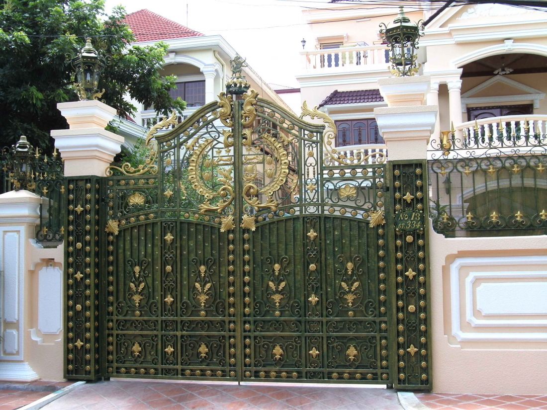 Tổng hợp hơn 100 ảnh về mẫu cổng biệt thự nhà vườn đẹp  daotaonec