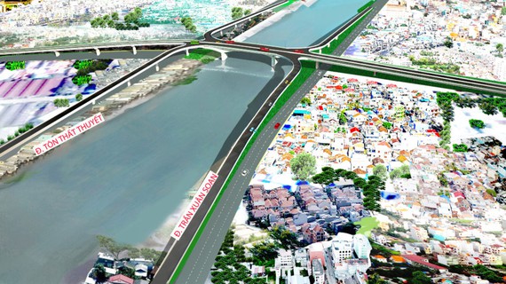 TP.HCM: Xem xét xây cầu hơn 2.000 tỉ đồng nối trung tâm với khu Nam