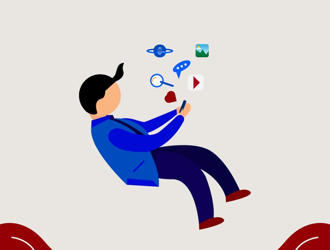 Giờ đây, "đam mê" với người trẻ không chỉ dừng lại ở việc học đúng ngành, làm đúng nghề mà còn là biến sở thích thành công việc toàn thời gian, ví dụ như youtuber, influencer... Ảnh: Muhammad Vivaldi.