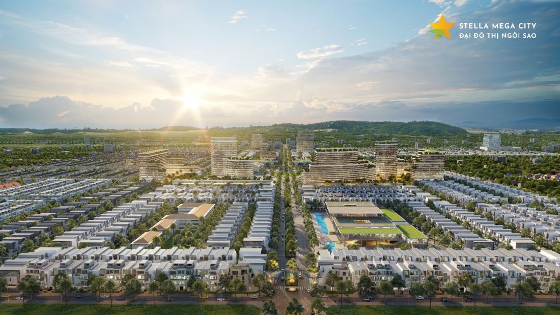 Cơ hội sở hữu bất động sản trung tâm đại đô thị xanh Stella Mega City chỉ với 590 triệu đồng
