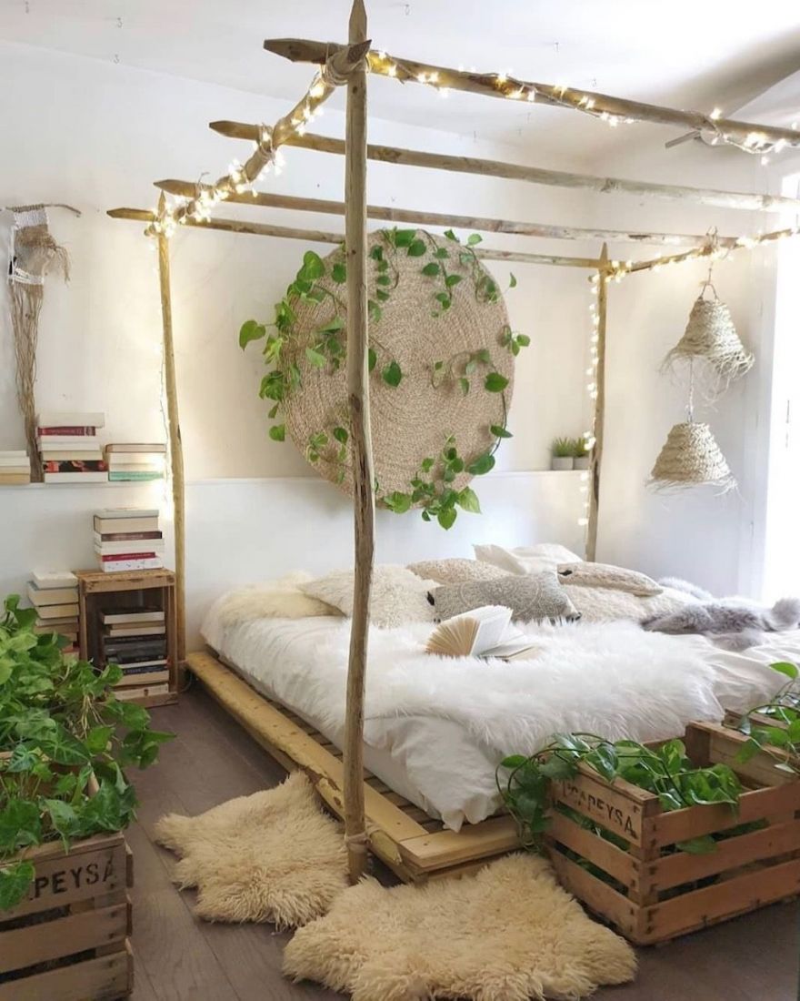 10 ý tưởng “thay áo mới” cho phòng ngủ với tấm gỗ pallet - CafeLand.Vn