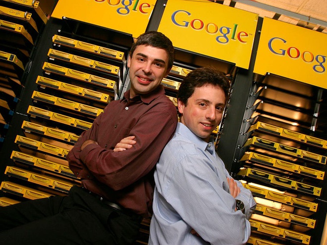Sergey Brin và Larry Page (67,5 tỷ USD và 69,3 tỷ USD)