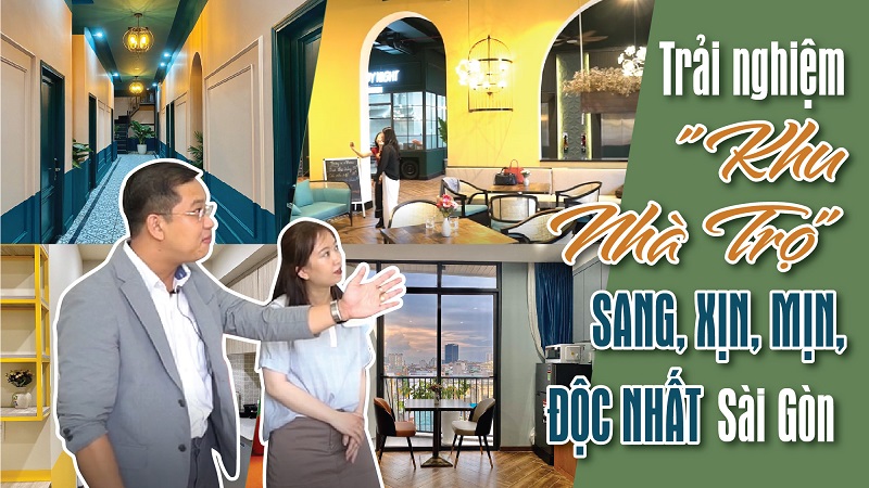 Trải nghiệm "Khu Nhà Trọ" SANG, XỊN, MỊN, ĐỘC NHẤT Sài Gòn