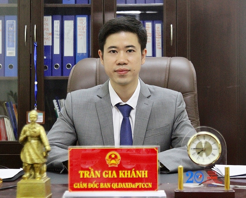 Ông Trần Gia Khánh - Giám đốc Ban Quản lý dự án xây dựng và phát triển công nghiệp huyện Yên Lạc.