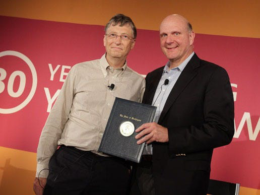 Bill Gates và Steve Ballmer