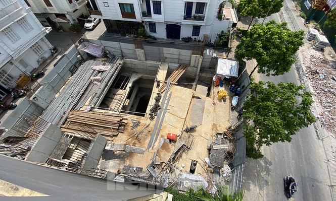 Xôn xao nhà ở riêng lẻ ở Hà Nội được cấp phép đến 4 tầng hầm ...