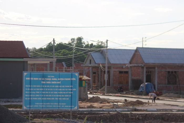 Cận cảnh “phố nhà mới” tái định cư dự án cao tốc Cam Lộ - La Sơn qua Huế