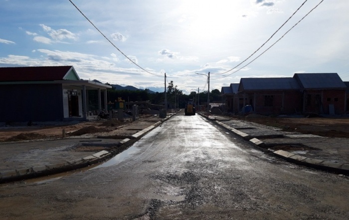 Cận cảnh “phố nhà mới” tái định cư dự án cao tốc Cam Lộ - La Sơn qua Huế