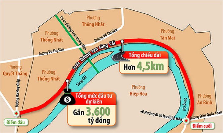 Tiến độ loạt dự án hạ tầng trọng điểm ở Đồng Nai