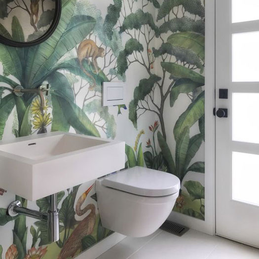 Phòng tắm được xem là nơi thư giãn nhất trong ngôi nhà của bạn. Và một trong những cách dễ dàng để thêm phần sang trọng và độc đáo cho phòng tắm của bạn là lựa chọn giấy dán tường phòng tắm đẹp mắt. Giờ đây, Trong năm 2024, bạn có thể tìm thấy nhiều mẫu giấy dán tường mới nhất, màu sắc đa dạng, họa tiết tuyệt đẹp và chất liệu chất lượng cao.