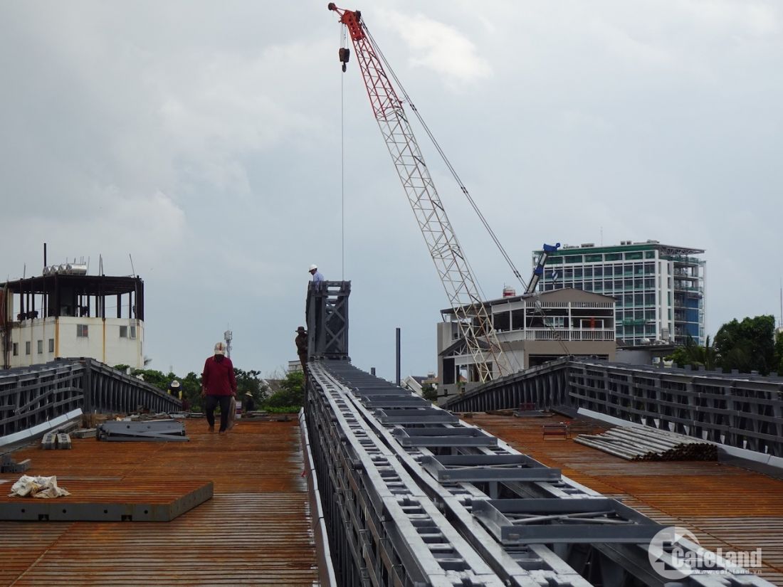 Cầu nối quận 12 với Gò Vấp sắp hoàn thành, giá đất lại tiếp tục nhảy múa