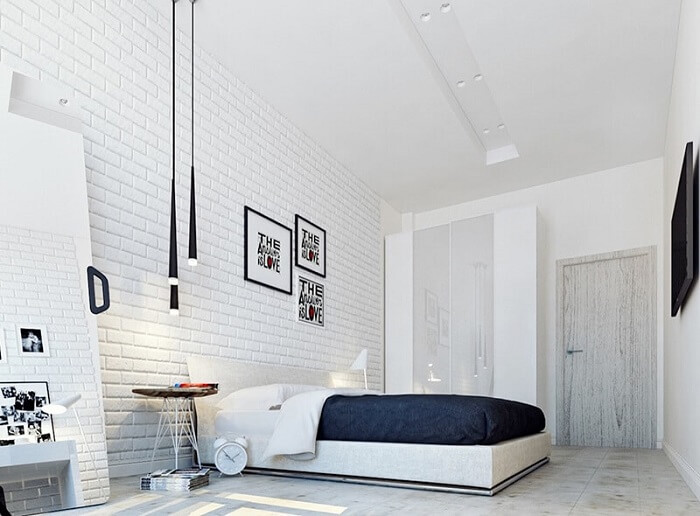Ý tưởng phối màu xốp dán tường phòng ngủ đã trở thành một xu hướng được yêu thích trong năm