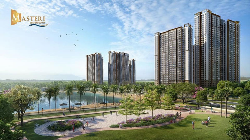 Quy mô dự án căn hộ Masteri Waterfront Hà Nội