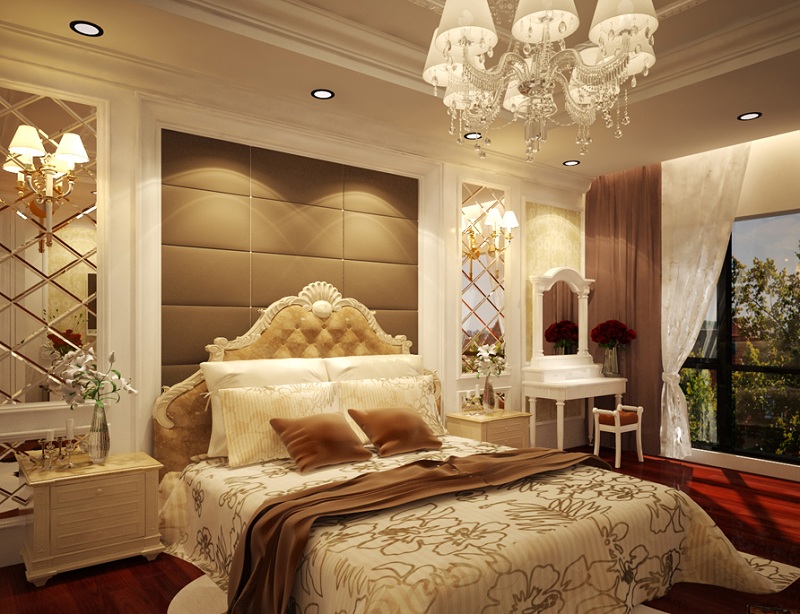Thiết kế nội thất phòng ngủ sang trọng  Nội thất Cường Nguyễn