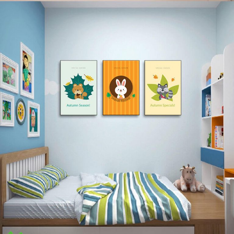 Xu hướng chọn tranh treo tường phòng ngủ trẻ em - CafeLand.Vn