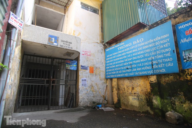 Nghịch lý tại những khu chung cư nguy hiểm bậc nhất Thủ đô - ảnh 3