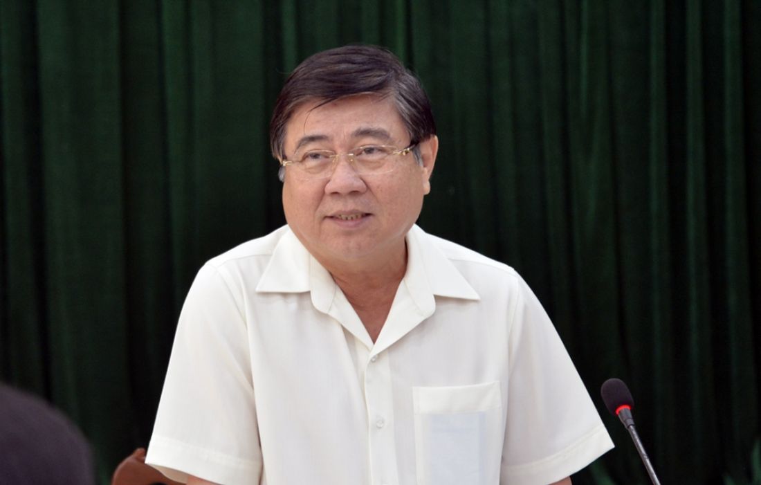 Ông Nguyễn Thành Phong- Chủ tịch UBND Thành phố Hồ Chí Minh