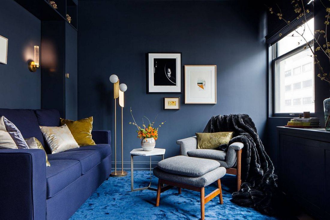 5 màu sắc trang trí đầy hấp dẫn trong không gian phòng khách